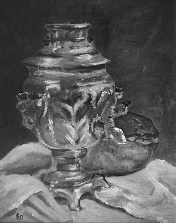 dorastorkart's tweet photo. With Rye Bread Monochrome
https://t.co/65O5pyBOrt

#TeaTime  #samovar #StillLife #memories #acrylicpainting #acrylicart #painting #Monochrome交換  #homedecor #gifts #unique #BuyIntoArt #MakingArtWork @dorastorkart https://t.co/OJCBmHdBSX