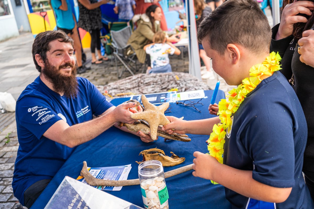 We've teamed up with <a href="/OceanCTrust/">Ocean Conservation Trust</a> to engage the people of Plymouth with the UK's first National Marine Park! plymouthsoundnationalmarinepark.com/events/
 
The Horizons Project has been made possible thanks to funding from @heritagefunduk  #ThanksToYou

Image credits: Ocean Conservation Trust
