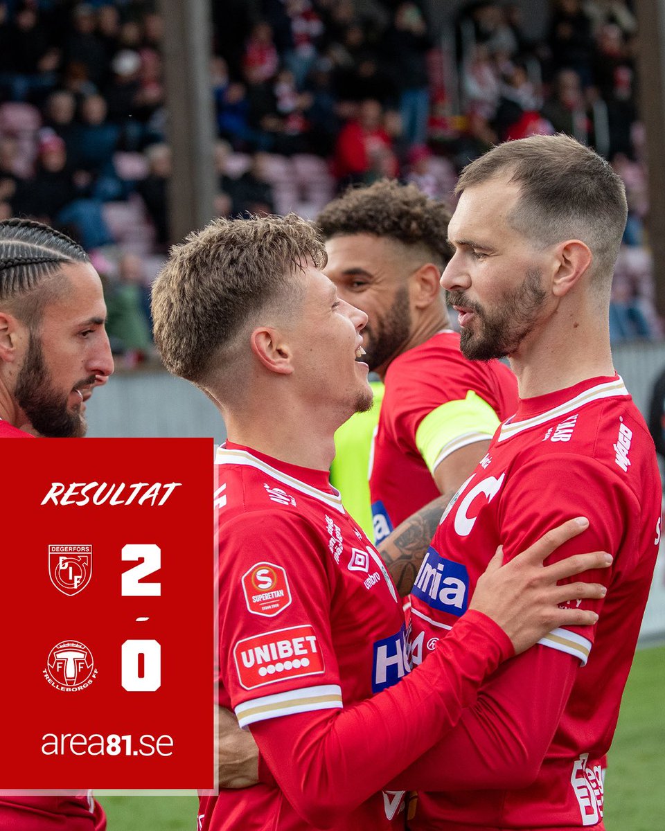 dif_degerfors's tweet photo. Tre sköna poäng rakt in på kontot! Tack till alla 4885 som kom till Stora Valla idag! ❤️🤍 #degerforsif https://t.co/G1hvPHFh0G
