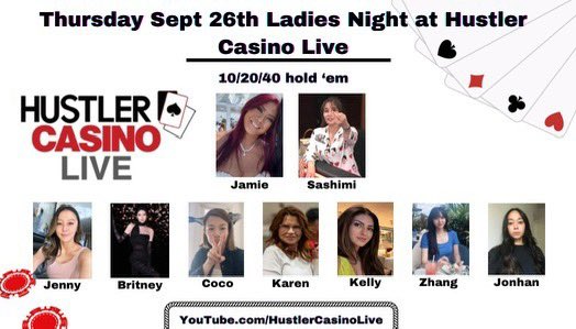 Catch me tonight @ 5 on <a href="/HCLPokerShow/">Hustler Casino Live</a> !!!!