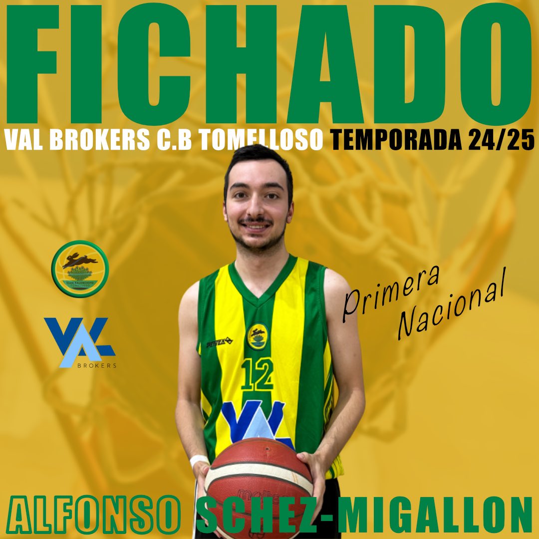 cbttomelloso's tweet photo. 📄COMUNICADO OFICIAL    

Alfonso y Adrian fichan por el equipo de 1ª Nacional @jvsegurinver 

Segunda etapa en el CBT para los hermanos Sánchez - Migallon Izquierdo. Desparpajo en pista y amenaza exterior constante

#valbrokerscbtomelloso
#creciendojuntos 
💪🏼🏀💪🏼 https://t.co/MDwP3J7qam