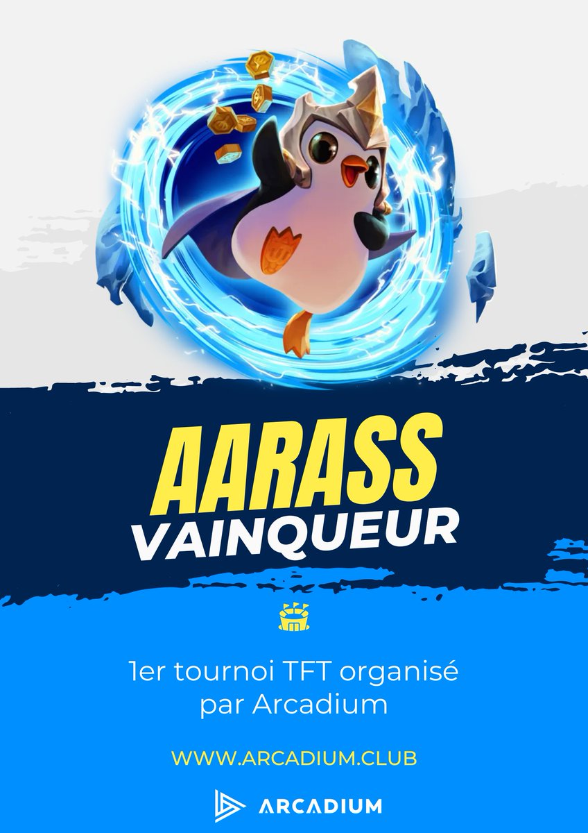 Arcadium Cup tweet media