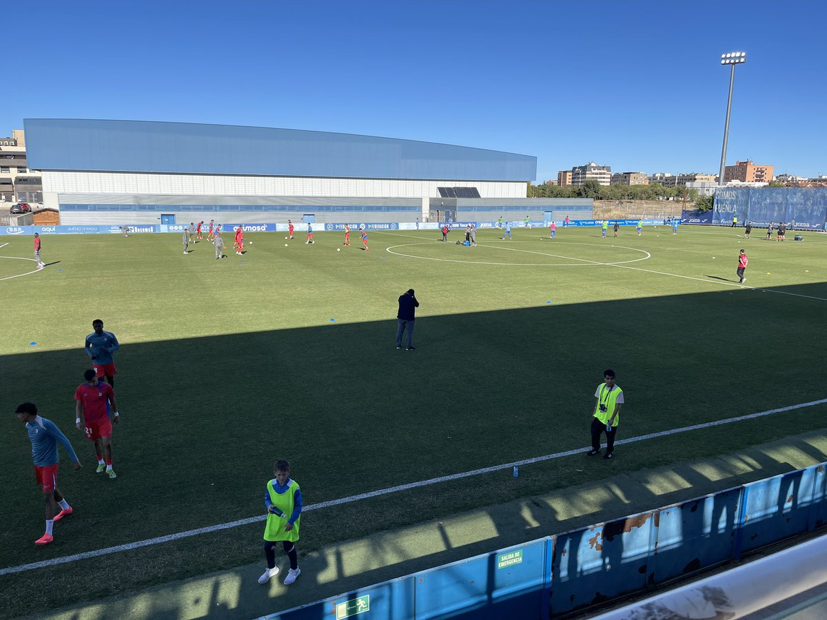GradaSiete (@gradasiete) on Twitter photo Ya tenemos onces confirmados y ambos contendientes en el terreno de juego haciendo la rueda de calentamiento
¡¡¡Tic tac tic tac!!! ⏳⏳⏳
<a href="/Fuenla/">CFFuenlabrada ⛏️🏓</a> 🆚 <a href="/AtletiAcademia/">Atleti Academia</a>
#PrimeraRFEF
#GradaSiete Ya tenemos onces confirmados y ambos contendientes en el terreno de juego haciendo la rueda de calentamiento
¡¡¡Tic tac tic tac!!! ⏳⏳⏳
<a href="/Fuenla/">CFFuenlabrada ⛏️🏓</a> 🆚 <a href="/AtletiAcademia/">Atleti Academia</a>
#PrimeraRFEF
#GradaSiete