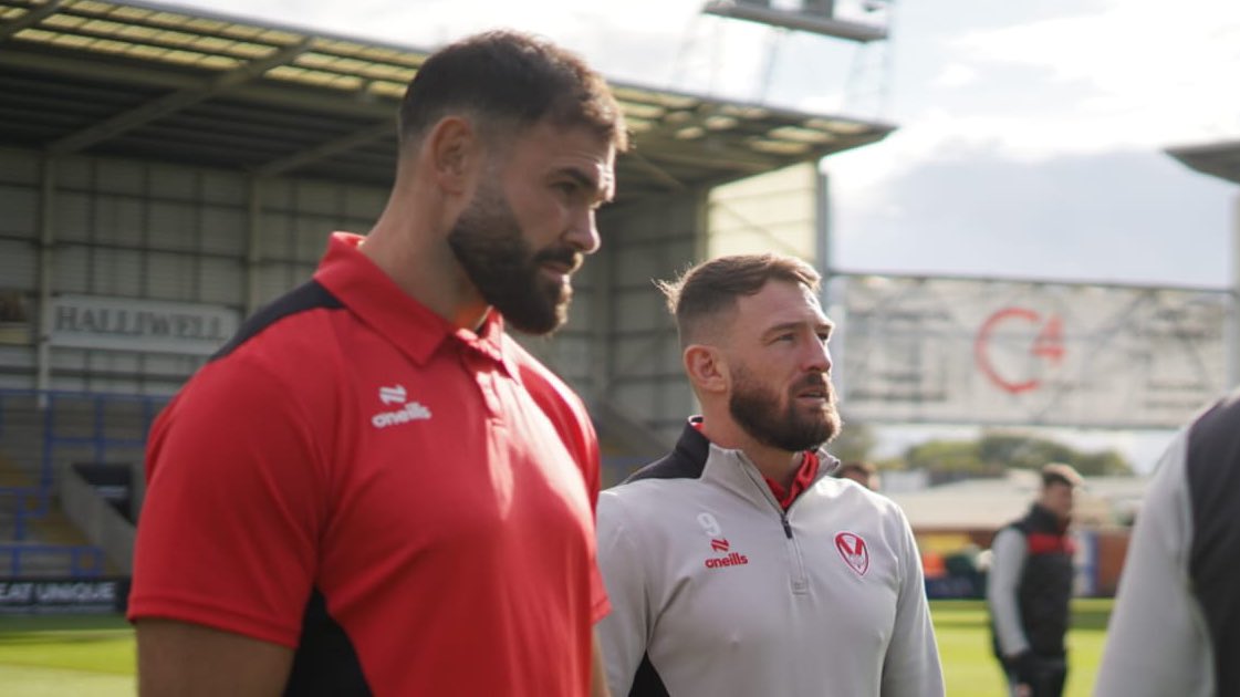 Saints1890's tweet photo. π We are here in Warrington.
Game focus well and truly on.
#NeverWriteUsOff π» https://t.co/VtANNZc7O8