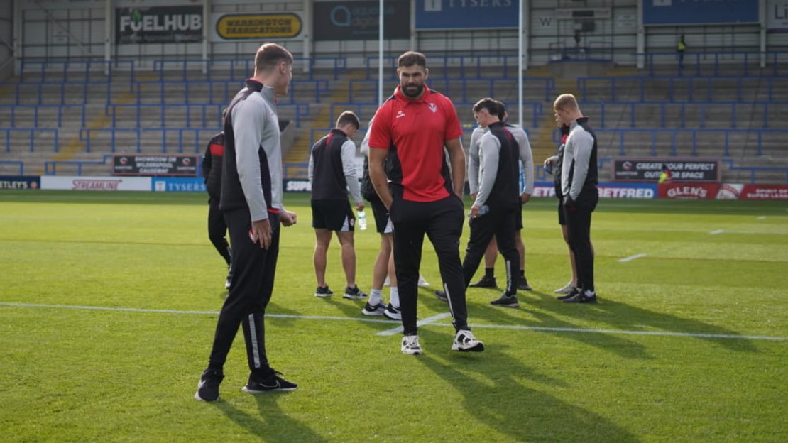 Saints1890's tweet photo. π We are here in Warrington.
Game focus well and truly on.
#NeverWriteUsOff π» https://t.co/VtANNZc7O8