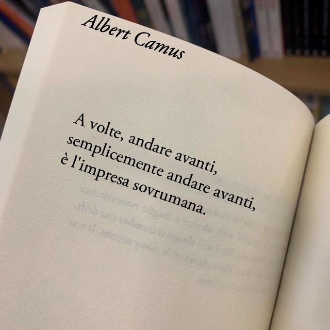 Poesiaitalia's tweet image. Albert Camus, questa immensa verità