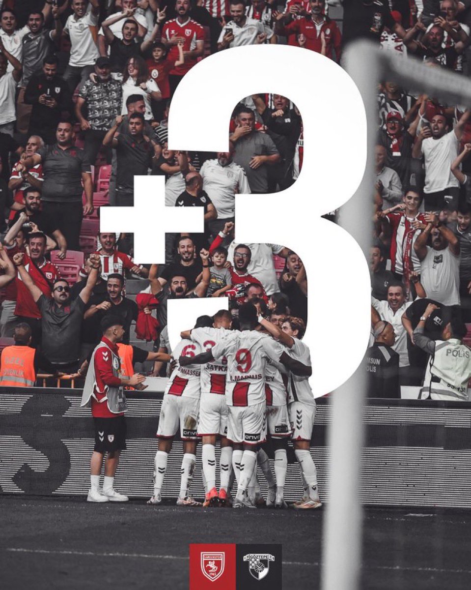 YY_Samsun's tweet photo. Bizi bugün çok mutlu ettiğin için Allah'ım sana çok şükürler olsun... 🙏 

Biz bitti demeden maç bitmezi bir kere daha tüm dünyaya gösterdik!..

Samsunspor Kulubü olarak bu takımla ve Sizlerle ne kadar gurur duysak azdır... 🙏 ❤️ 💪 

İyiki varsınız... 🙏 🍀 ❤️