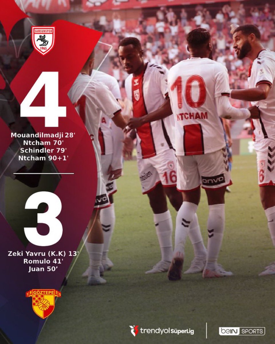 YY_Samsun's tweet photo. Bizi bugün çok mutlu ettiğin için Allah'ım sana çok şükürler olsun... 🙏 

Biz bitti demeden maç bitmezi bir kere daha tüm dünyaya gösterdik!..

Samsunspor Kulubü olarak bu takımla ve Sizlerle ne kadar gurur duysak azdır... 🙏 ❤️ 💪 

İyiki varsınız... 🙏 🍀 ❤️
