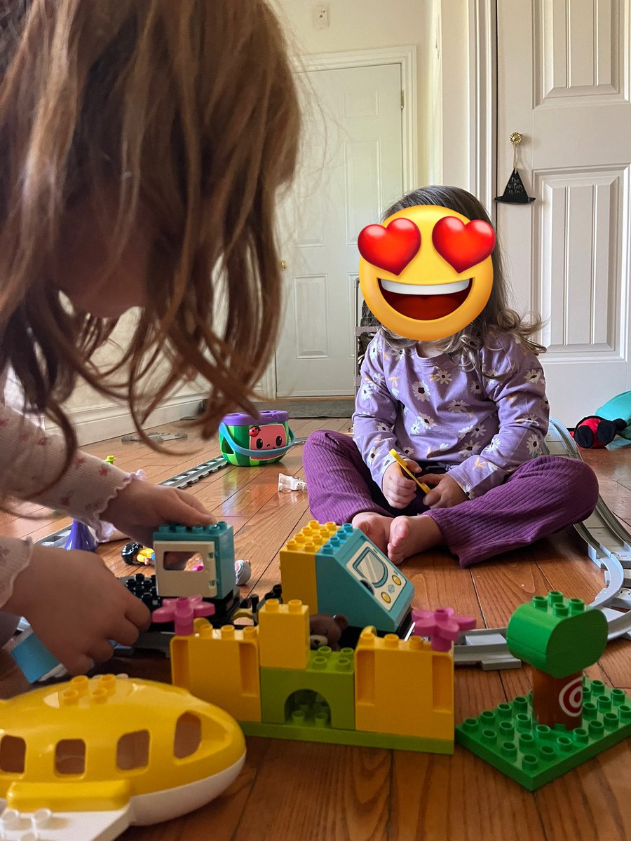 stacyanneallen's tweet photo. My little are starting the weekend with #storytelling,  #imagination and #coding with the @LEGO_Education #codingexpress . #playislearning https://t.co/gkdMywi4hc