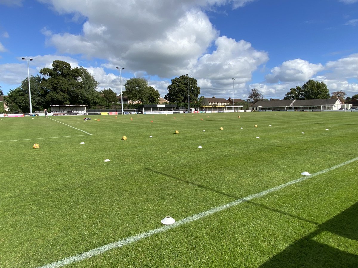great afternoon at our local club <a href="/WillandRovers/">Willand Rovers FC</a> pitch looking immaculate others should take note