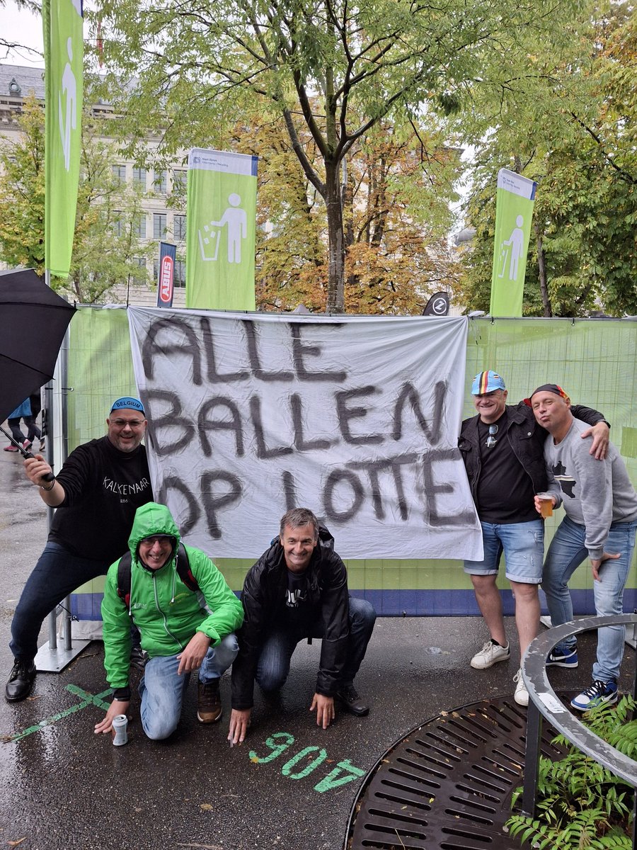 Lotteeeeee!
#sporza #wkzurich