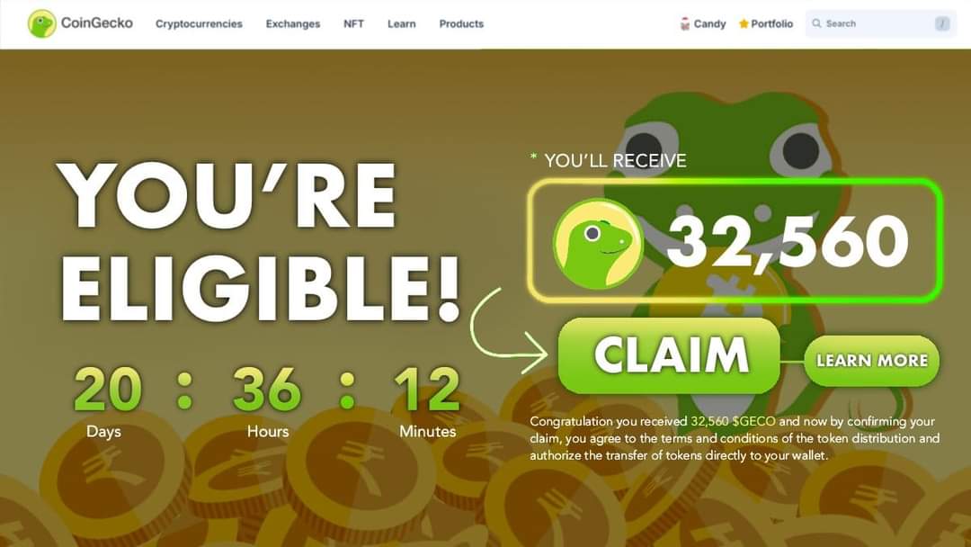 calledoutpips's tweet image. CoinGecko confirmed $GECKO 🚨

CoinGecko  airdrop will happen on 20/10/2024
Binance listing secured!

✦Cost: $0
✦Reward: $4500+ per one wallet.

🧵: A complete guide on farming $GECKO  airdrop

Continuation in comment 

Like, comment and kindly share this post ✍️

#Demoking