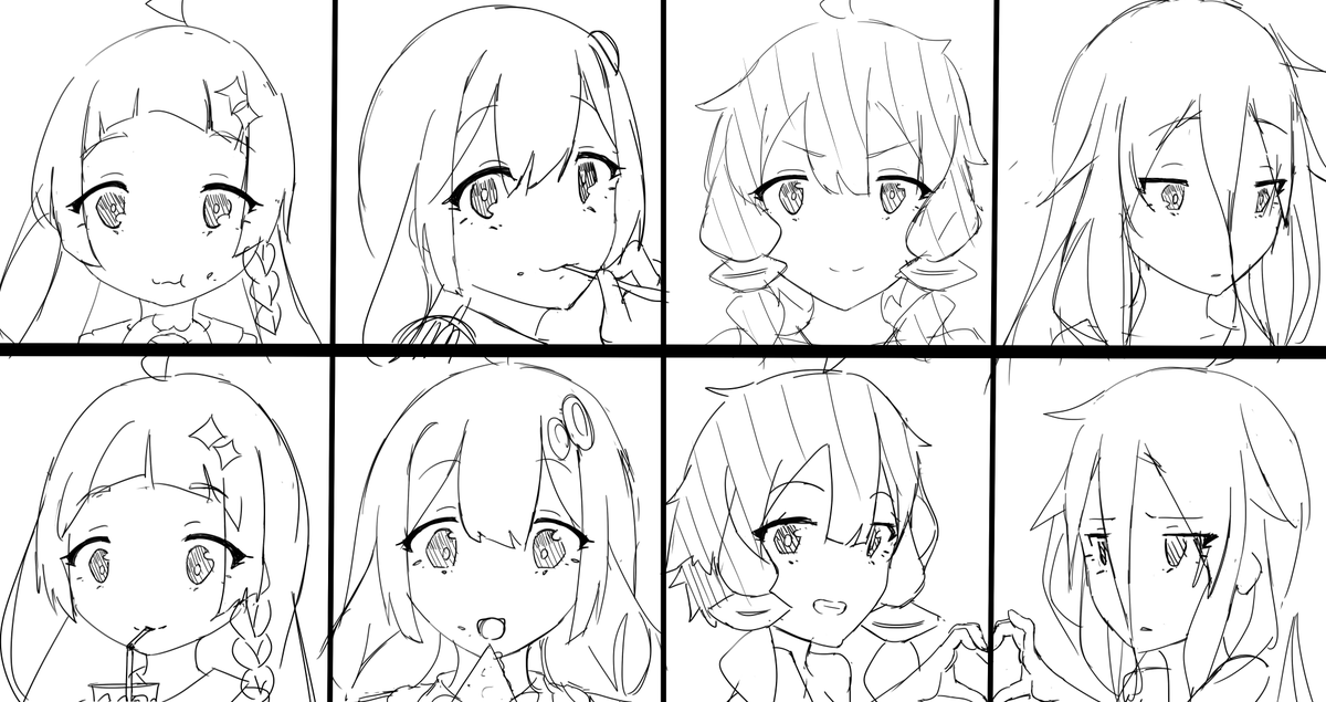 キャラデ見直すなどした 2/3 