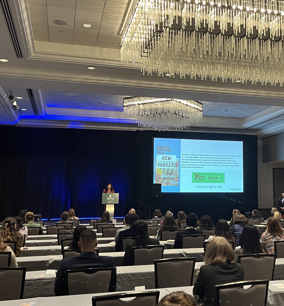 Thank you <a href="/alexismcgill/">Alexis McGill Johnson</a> president and chief executive officer of <a href="/PPact/">Planned Parenthood Action</a> for delivering an incredibly motivating #d2adm keynote lecture!   

The info on the pathway to securing reproductive rights on the state and national levels, including <a href="/yesonprop1ny/">Vote YES on Prop 1 - NYEqualRights</a> , was invaluable!