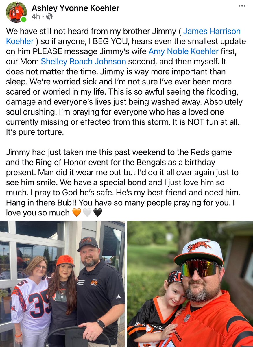 Posting this from Facebook…to all of you heading to Charlotte please keep an eye out for <a href="/cincyjames83/">Cincy James</a> !