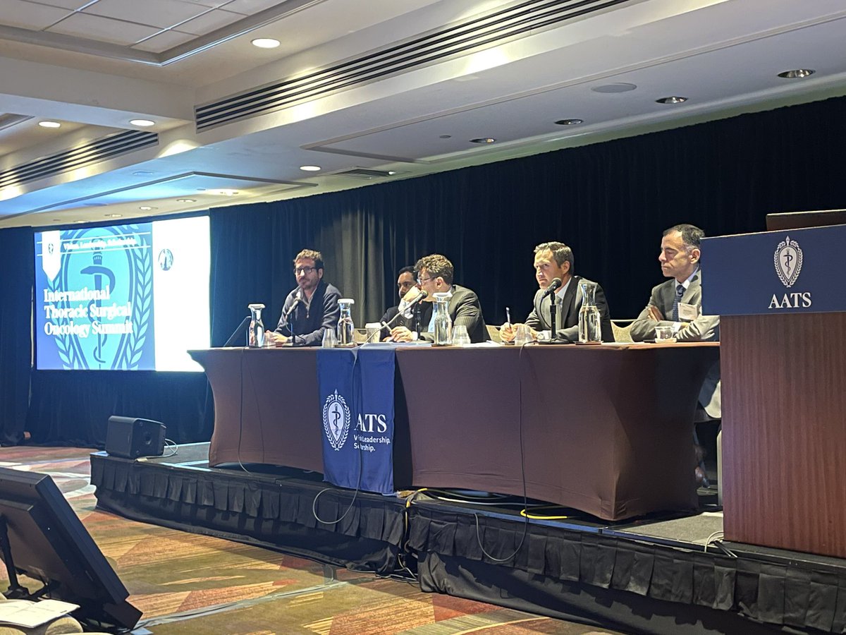 Biobank everything, collaborate, and ask the right research questions. Dr. @loganawalsh from <a href="/McGillGCI/">Rosalind & Morris Goodman Cancer Institute</a> presenting at <a href="/AATSHQ/">AATS</a> #ITSOS2024 Demonstrating the importance of implementing technology to understand the tumour immune microenvironment. 

<a href="/sorin_mar/">S</a> <a href="/DoctorJSpicer/">Jonathan Spicer MD PhD</a> <a href="/mcgillu/">McGill University</a>