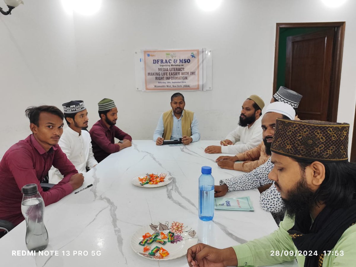 msoofindia's tweet photo. MSO in Collaboration with DFRAC organised an Workshop on "Media Literacy: Making life easier with the right information" https://t.co/wAmg0m4Qxp