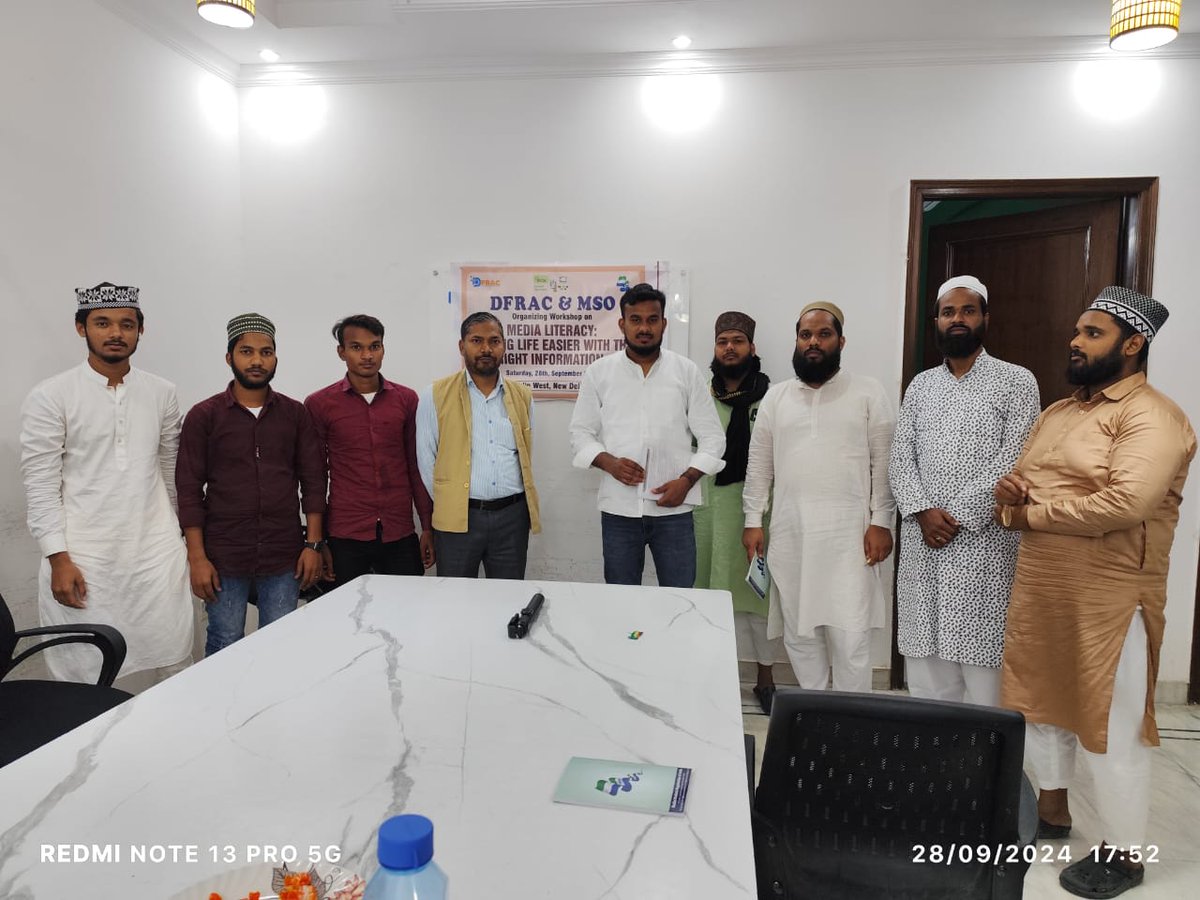msoofindia's tweet photo. MSO in Collaboration with DFRAC organised an Workshop on "Media Literacy: Making life easier with the right information" https://t.co/wAmg0m4Qxp