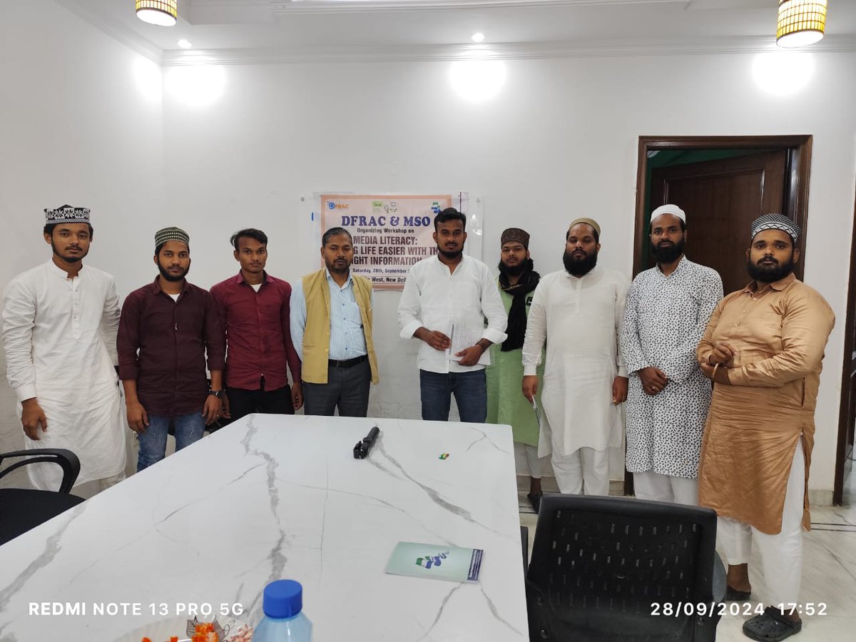 msoofindia's tweet photo. MSO in Collaboration with DFRAC organised an Workshop on "Media Literacy: Making life easier with the right information" https://t.co/wAmg0m4Qxp