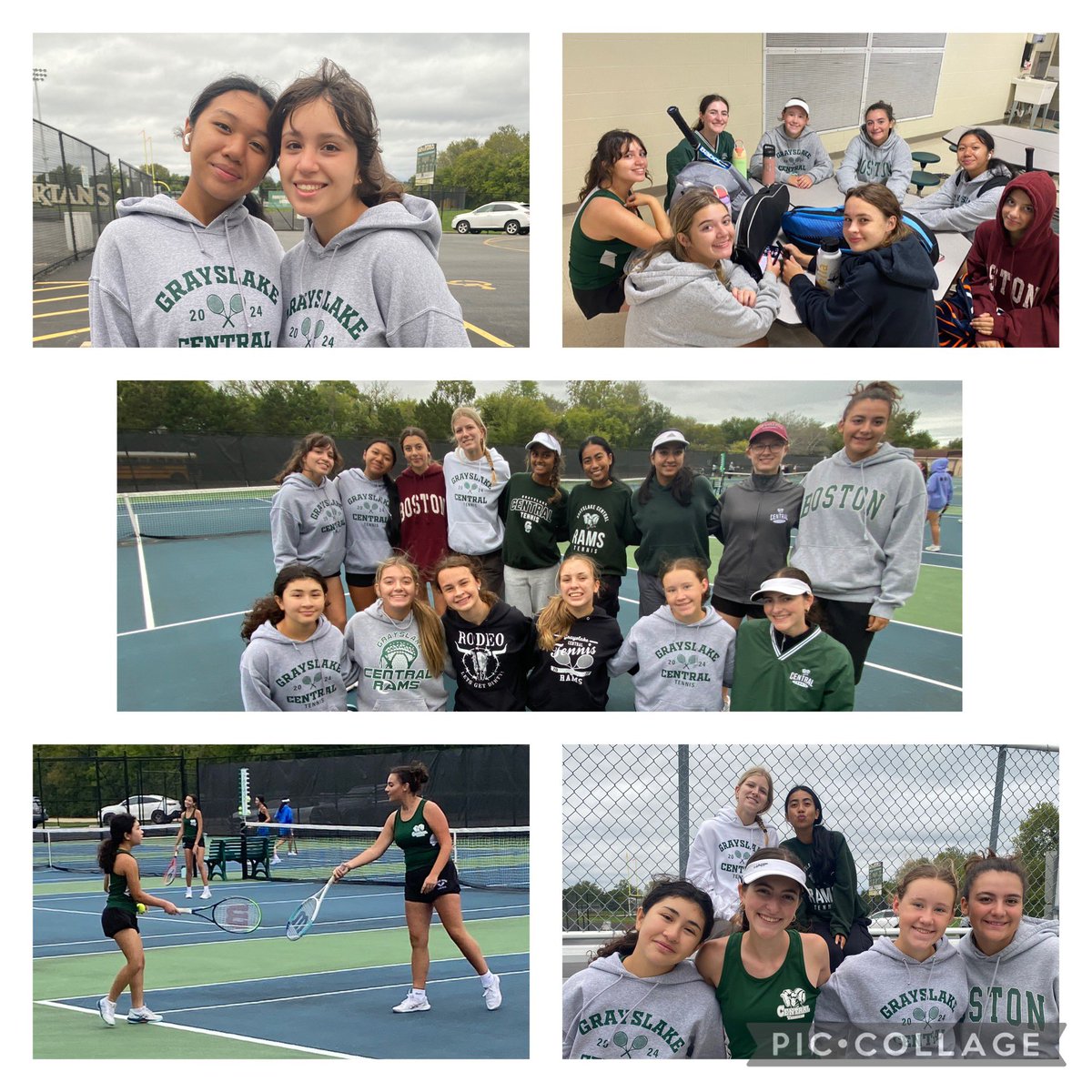 Rain didn’t stop the Rams from competing early this morning! 🌧️ Another full week of matches ahead! Keep up the good work! <a href="/GoGCHSRams/">GCHS Athletics</a> #Ramily #GRIT
