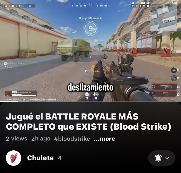 Chuletaa77's tweet photo. 🚨NUEVO VIDEO🚨

Gente Subi Mi Primer Video En YouTube

Jugando Un Poco De Blood Strike Probandolo Por Primera Vez 😳 https://t.co/FHALw2UCp7