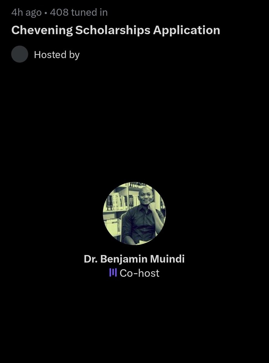 Dr. Benjamin Muindi tweet media