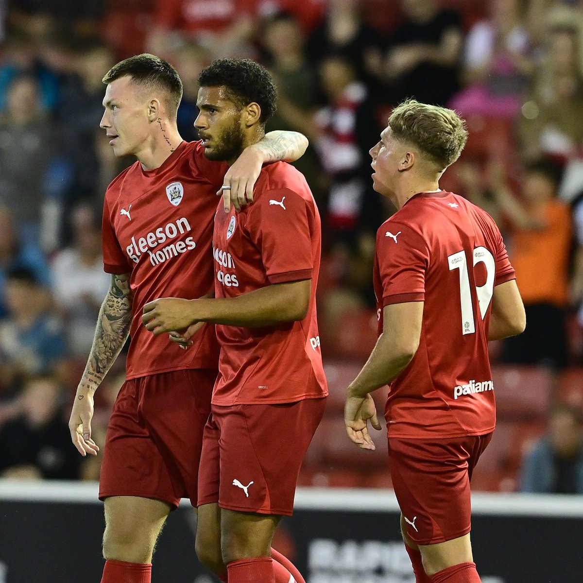 Gleeson Homes (@gleesonhomes) on Twitter photo Good luck to <a href="/BarnsleyFC/">Barnsley FC</a> as they face Stockport this evening at Oakwell - tune into Sky Sports Football at 7.45pm to watch the match! β½οΈ
Come on you reds! π΄βͺοΈπͺ
#gleesonhomes #barnsleyfc Good luck to <a href="/BarnsleyFC/">Barnsley FC</a> as they face Stockport this evening at Oakwell - tune into Sky Sports Football at 7.45pm to watch the match! β½οΈ
Come on you reds! π΄βͺοΈπͺ
#gleesonhomes #barnsleyfc
