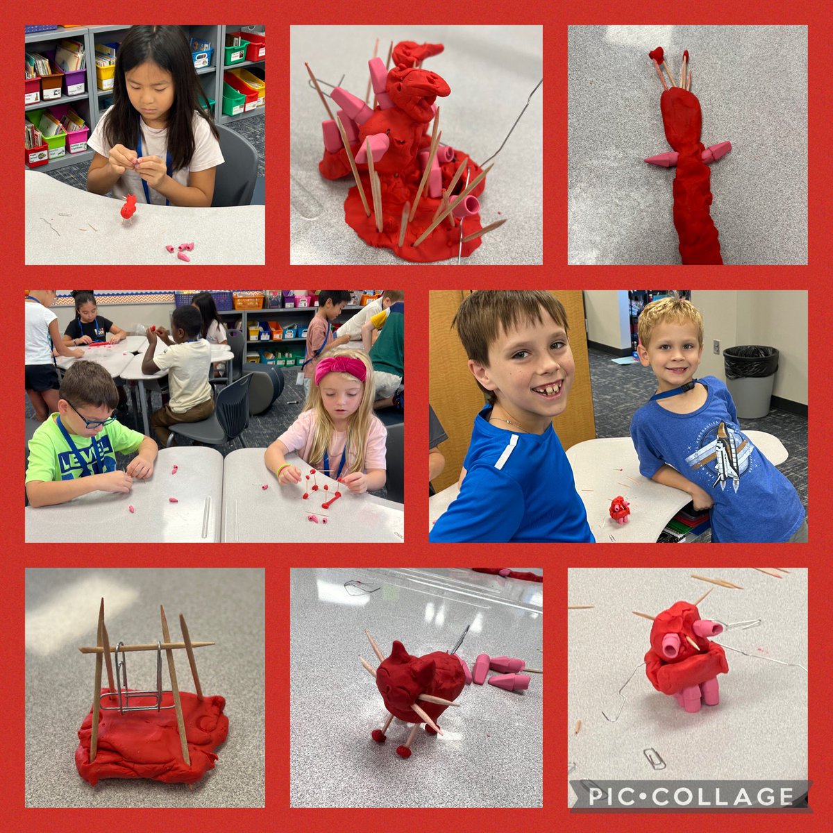 Combining matter to make something new! Love the creativity! #teamwork #science <a href="/SampsonElem/">Sampson Elementary</a>