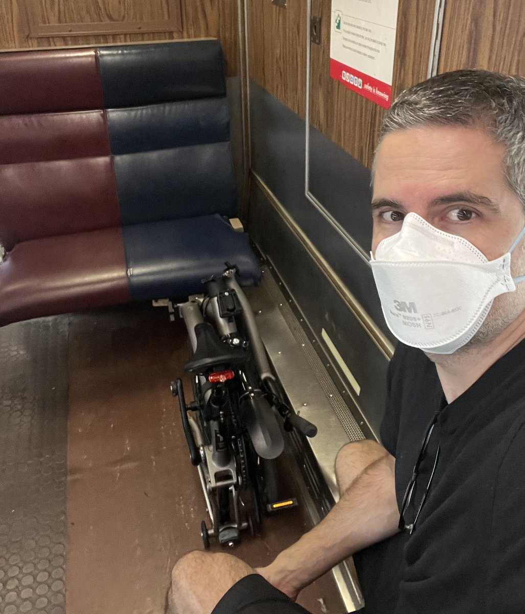 Oliver is on bsky 🚲🚎🚅 (@ojc1) on Twitter photo Starting #WeekWithoutDriving early with a multi modal trip from Worcester to Boston to attend the ghost bike ceremony for John Corcoran. <a href="/cambbikesafety/">Cambridge Bicycle Safety</a>
10 min bike ride on the Brommie to Worcester Union then mbta ($10 weekend pass) to Lansdowne. Starting #WeekWithoutDriving early with a multi modal trip from Worcester to Boston to attend the ghost bike ceremony for John Corcoran. <a href="/cambbikesafety/">Cambridge Bicycle Safety</a>
10 min bike ride on the Brommie to Worcester Union then mbta ($10 weekend pass) to Lansdowne.