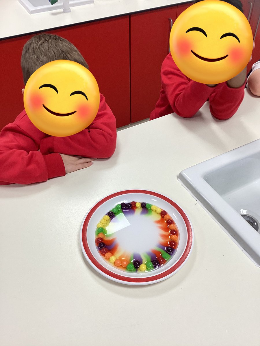 We are scientists! We conducted an experiment to find out what happened to skittles in water. It created so much excitement when it created a rainbow and we found out that the skittles dissolved quicker in hot water. #harrowgateacademy #harrowgatestem