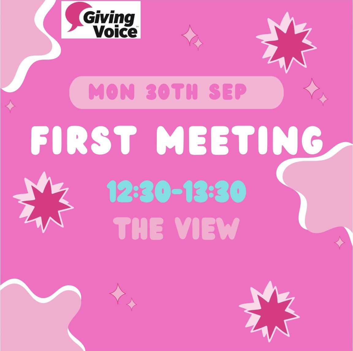 ✨First Meeting✨

Thank you so much for the amazing turnout at freshers fayre! We look forward to seeing you on Monday to discuss exciting plans for the society this year…and getting to know eachother!