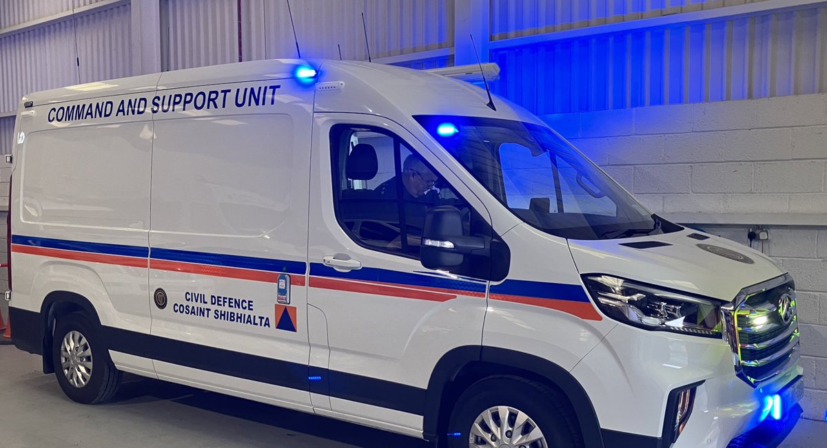 civildmayo's tweet photo. New Command &amp; Support Unit

We took delivery of a new specially equipped vehicle this week to support the delivery of our services, in particular our #EmergencyResponse &amp; #Search&amp;Rescue deployments

The unit represents a significant investment from @CivilDefenceIRL &amp; @MayoCoCo👏 https://t.co/xXA8vuHOXc