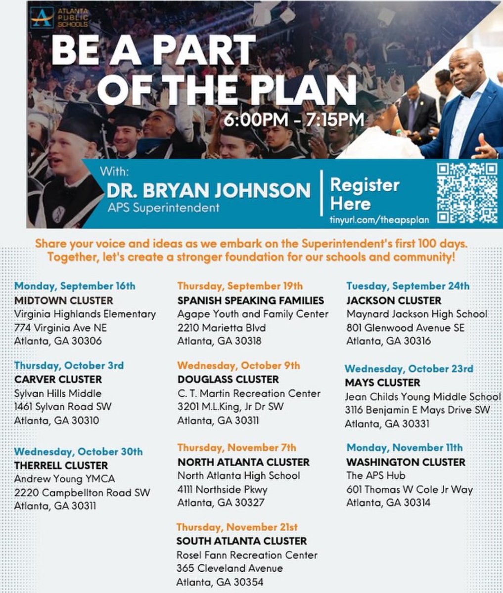 Larry A. Guilford, Ed. S (@mrguilford_shms) on Twitter photo Please join us on this upcoming Thursday, October 3rd (6 pm - 7:15 pm) at Sylvan Hills Middle School as Carver Cluster welcomes <a href="/apssupt/">Dr. Bryan Johnson</a> Dr. B. Johnson to our cluster for a Listening Session. #OneCarver Please join us on this upcoming Thursday, October 3rd (6 pm - 7:15 pm) at Sylvan Hills Middle School as Carver Cluster welcomes <a href="/apssupt/">Dr. Bryan Johnson</a> Dr. B. Johnson to our cluster for a Listening Session. #OneCarver