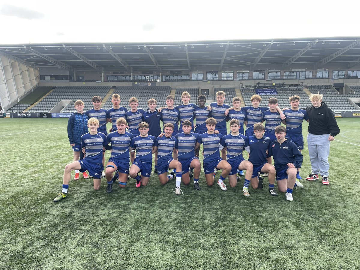 NSB_Sport's tweet photo. Thanks to our friends from @TheBrownSSFC for travelling for our annual matches at @FalconsRugby . 3 excellent fixtures, full of tries and physical commitment, played in a wonderful spirit @EngRugbySchools @NextGenXV #HTB🔵🔵🔵 https://t.co/IvDjpaJgWA