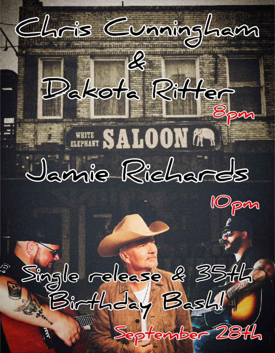It’s going down TONIGHT in Fort Worth, TX! See y’all at White Elephant Saloon! 8PM kick-off! Let’s make bad decisions in 3..2..1 🫡🤝🏻