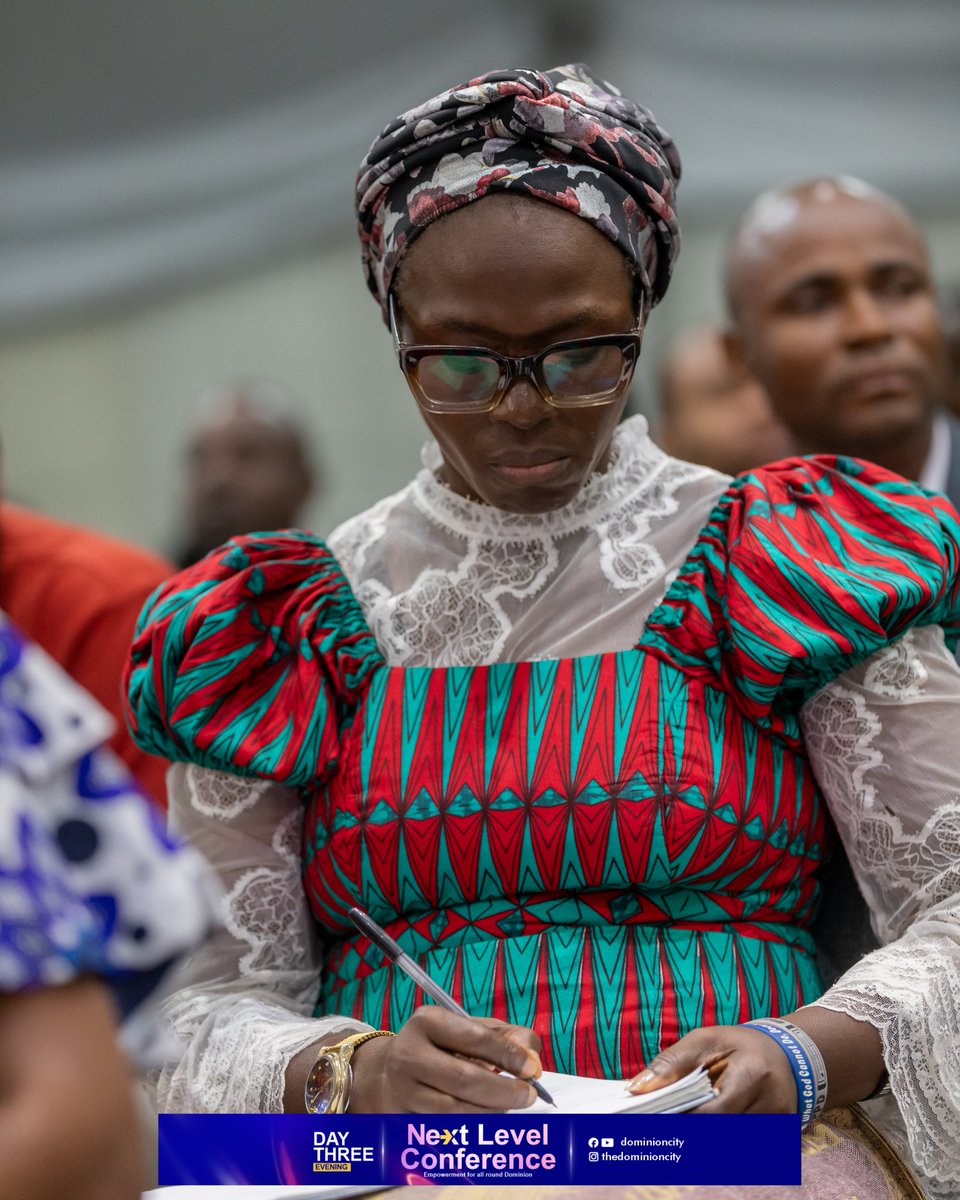 dominioncitylag's tweet image. In our evening session with Dr Niyi Adesanya, we were taught to do a proper analysis about our current status before proceeding to the next level.

#DominionCity #NextLevelConference #NLC2024 #Day3