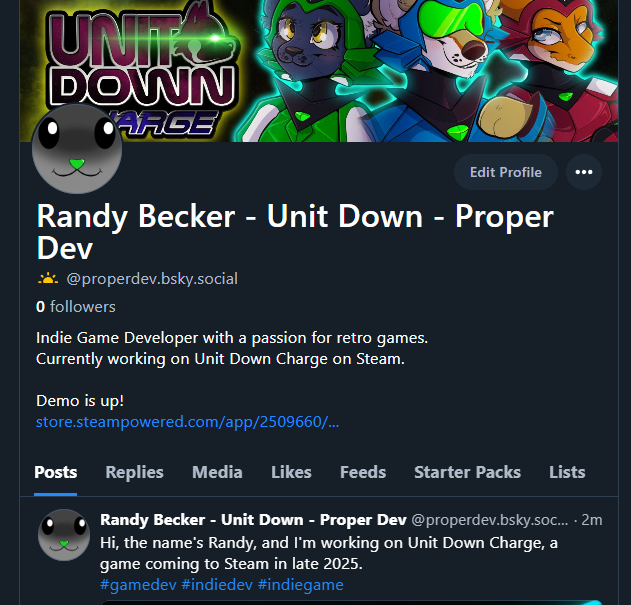 Randy Becker 🕹️ Unit Down tweet media
