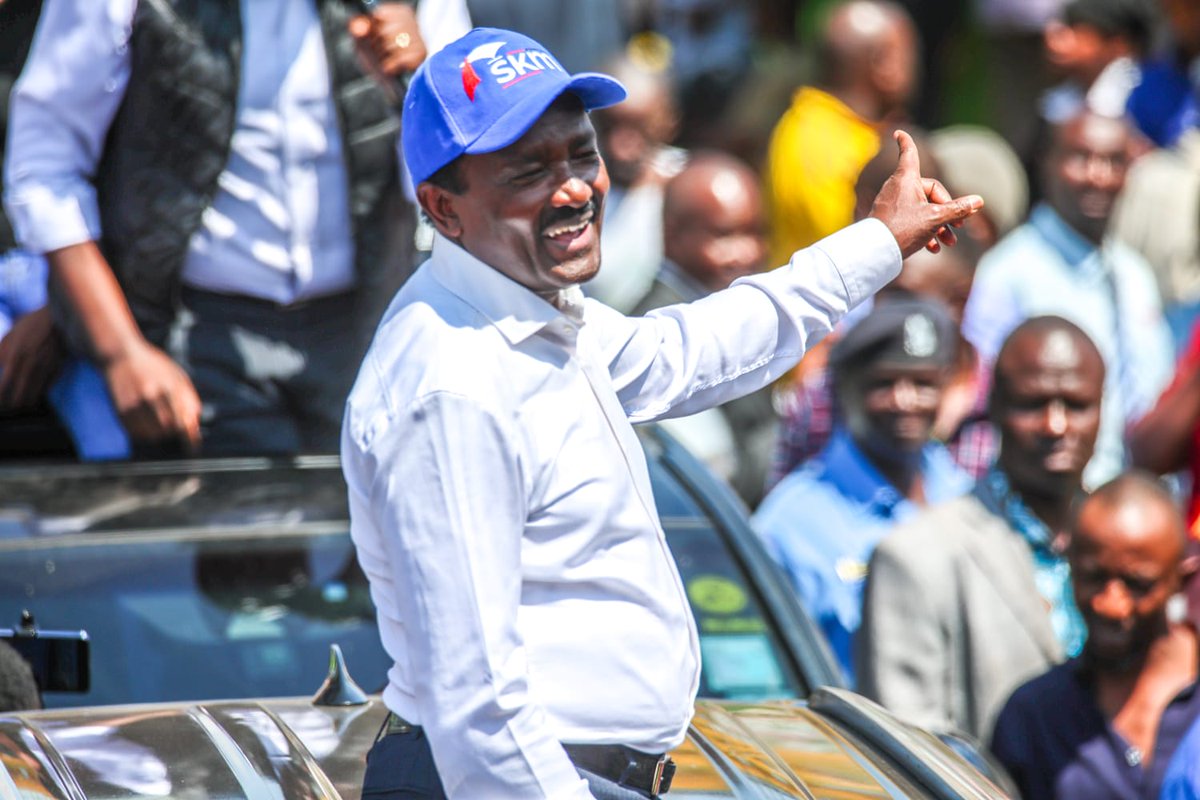 Kalonzo Musyoka (@skmusyoka) on Twitter photo SILENCE is NOT an option.
We will NOT be intimidated.
Tukutane Kitengela kesho asubuhi.
#KenyaNiHome SILENCE is NOT an option.
We will NOT be intimidated.
Tukutane Kitengela kesho asubuhi.
#KenyaNiHome