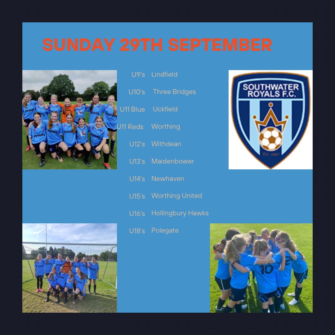A historic day for our club tomorrow, with all 10 of our teams in action for the first time ever!