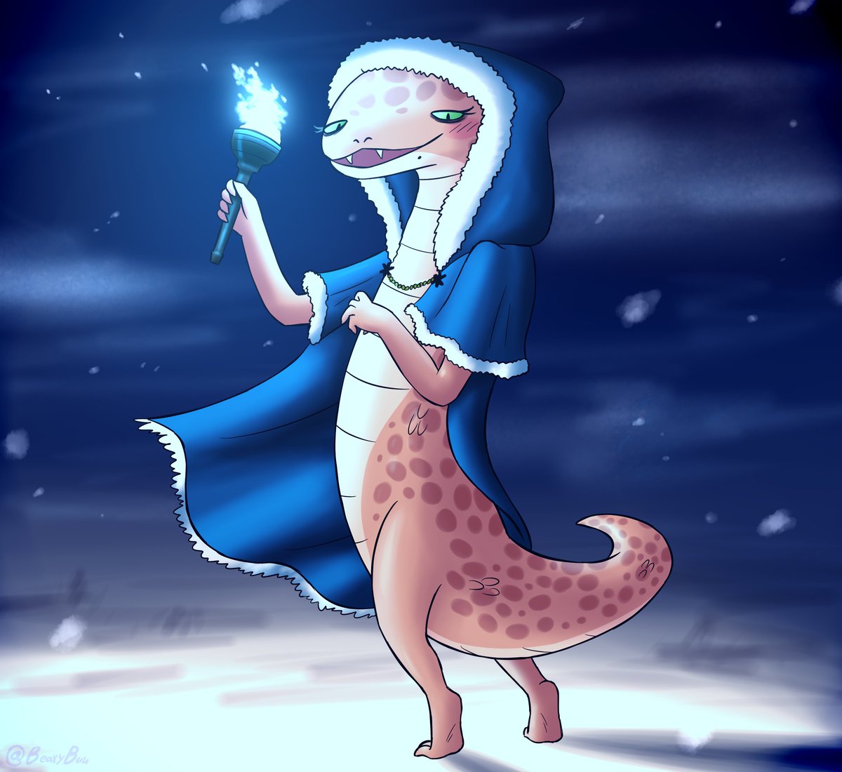 「Zorayas in the snow」|BearyBoo (comms full)のイラスト
