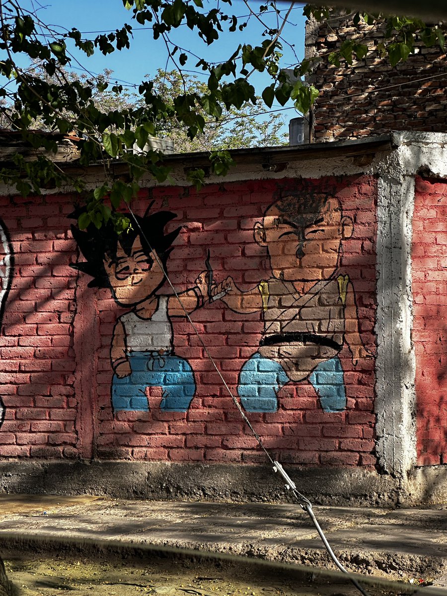 Ramitagram1's tweet image. Las Heras,  Mendoza. Acrílico sobre ladrillo a la vista. 🖌️🎨🇦🇷