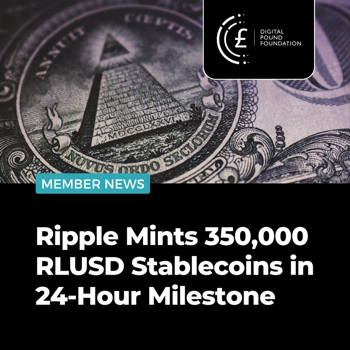 In a landmark development, @Ripple has minted a total of 350,000 #RLUSD  #stablecoins within a 24-hour period. Meanwhile , RLUSD is now also listed  on @CoinGecko, one of the leading #cryptocurrency data