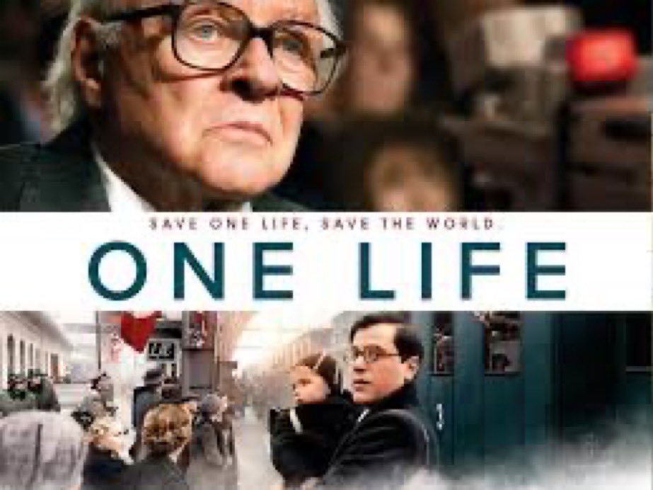 aquitainexox's tweet photo. If you get the chance do give One Life a watch. Antony Hopkins plays Sir Nicholas Winton who saved 669 Czechoslovakian children, predominantly Jewish from the Nazis &amp; got them to safety in Britain. A beautiful film &amp; performance &amp; well worth watching #SaturdayNightMovie #OneLife https://t.co/P7T6z0tgyk