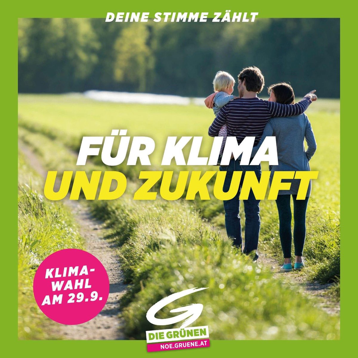 Deine Stimme am 29.9. für Klimaschutz und eine klimafitte Zukunft - deine Stimme für Die Grünen.
#diegruenen #deinestimmezählt #klimaschutz #naturschutz #NRW2024