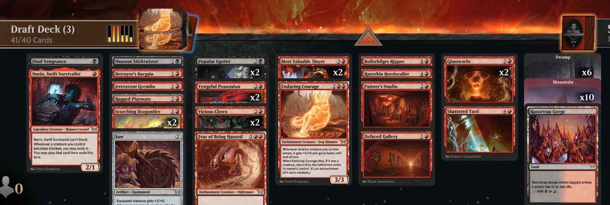 DrLuBuFu's tweet image. More 7 win decks: (That last one played against blue tempo decks 5 out of 7 games. Let me tell you, wrath against tempo was a game winner each time)