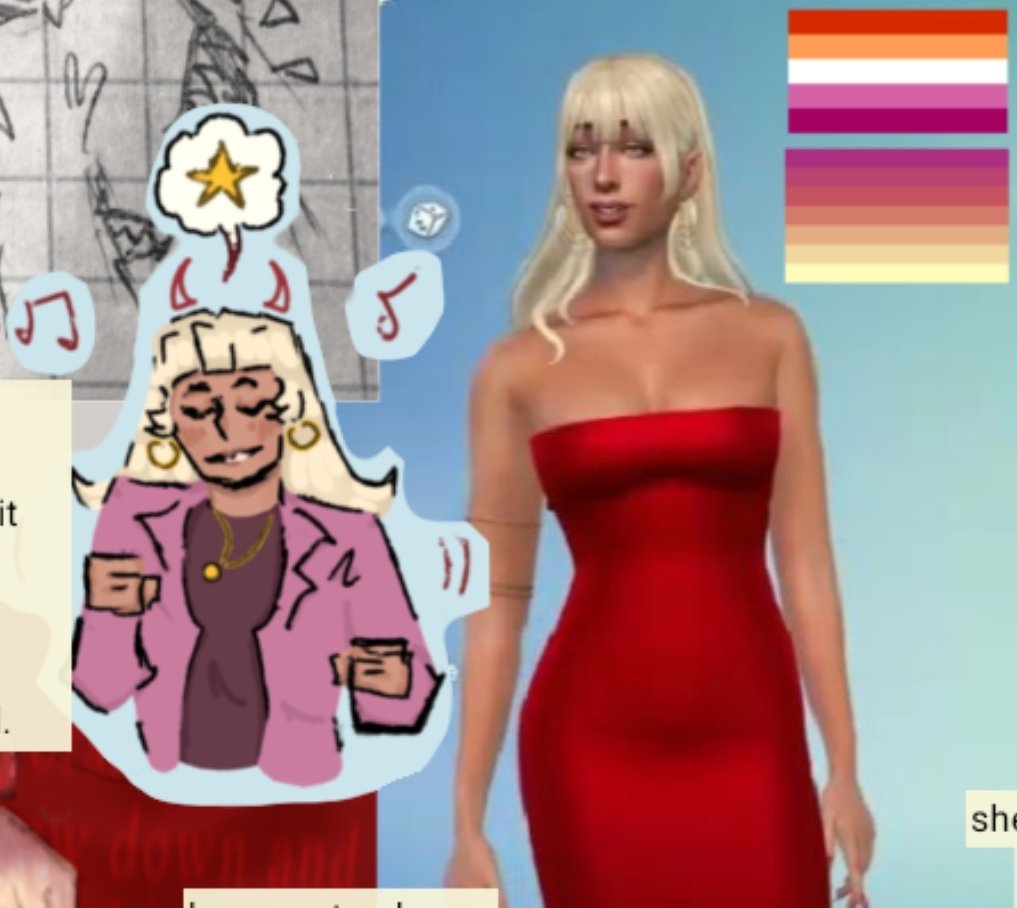 Making a ref for Ari. We stan a lesbian with possible NPD