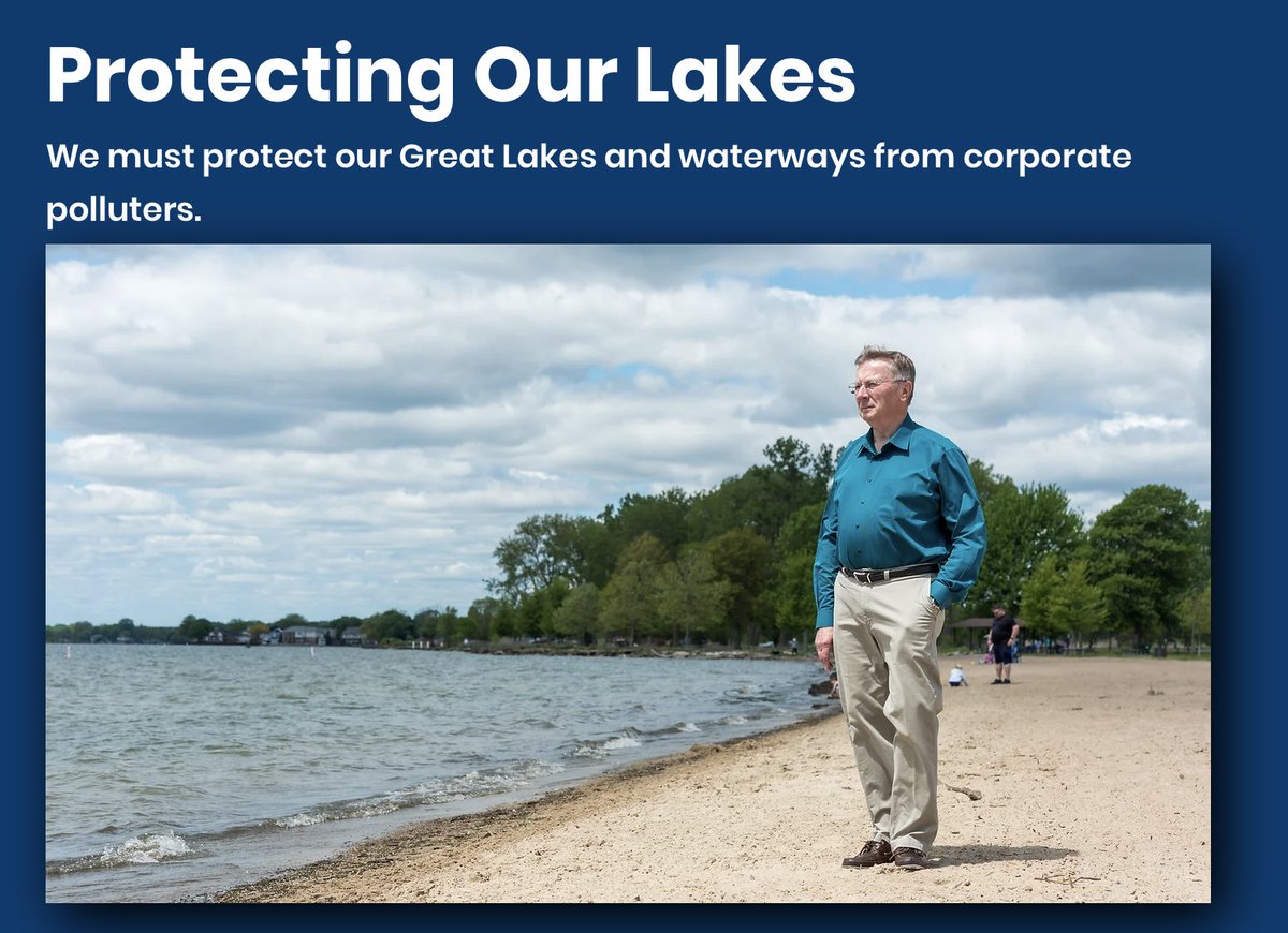 Deemoney521's tweet photo. #MI10 Vote for Carl Marlinga for Congress!! Carl knows how important it is to Protect Our beautiful Lakes! #MIVotes #MIpols https://t.co/KdAPE6Xi5l