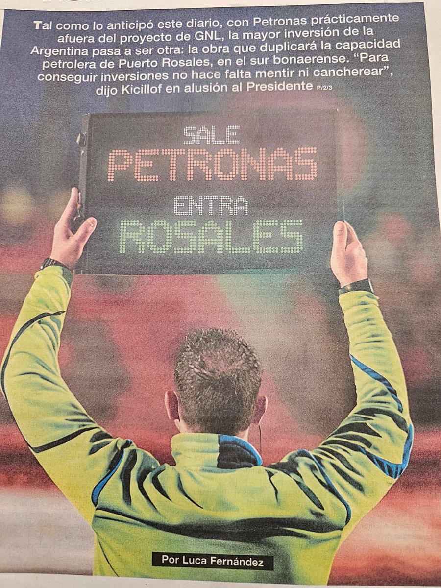 Orgullo y emoción de ser parte del gran equipo de <a href="/PtoRosales/">Puerto Rosales</a>.

"No hizo falta ningún régimen especial, hubo decisión política de la Provincia en brindar acompañamiento y del sector privado para invertir"

<a href="/rodrigo_arist/">Rodrigo Aristimuño</a> 
<a href="/Kicillofok/">Axel Kicillof</a>