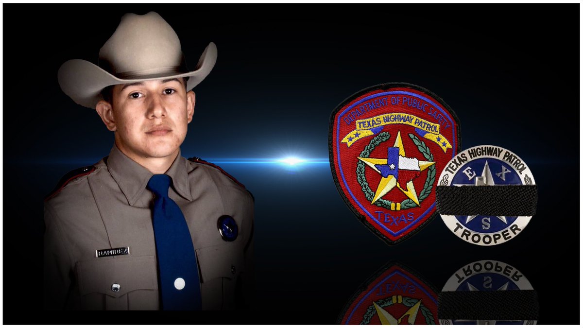 LubbockPolice's tweet photo. Our hearts are saddened to learn of the death of Texas Department of Public Safety Trooper Kevin Ramirez Vasquez.

Trooper Vasquez died of his injuries today after he was struck by a vehicle earlier this month in Notrees, Texas. 

Vasquez was brought to a Lubbock hospital where he succumbed to his injuries 10 days later. 

The Texas DPS, family and friends of Trooper Vasquez are in our thoughts and prayers💙🖤