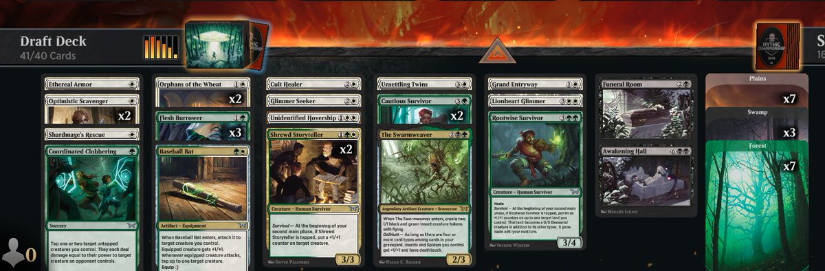 DrLuBuFu's tweet image. More 7 win decks: (That last one played against blue tempo decks 5 out of 7 games. Let me tell you, wrath against tempo was a game winner each time)